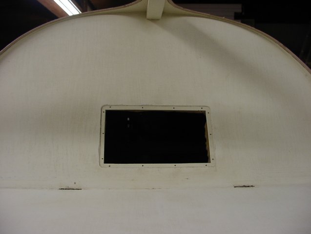 Cockpit Hinterbereich
